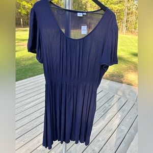 Gap NWT gauzey blue dress size L